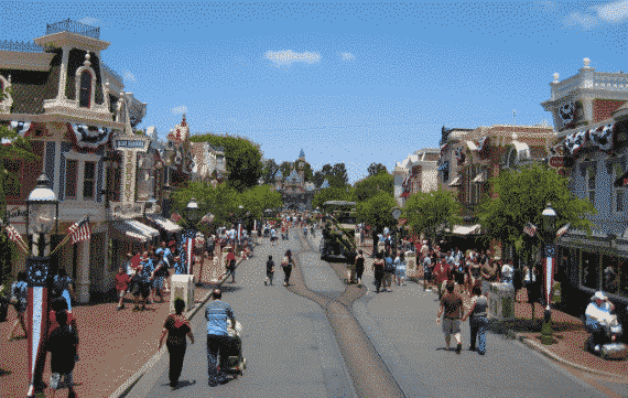 Main Street Disneyland