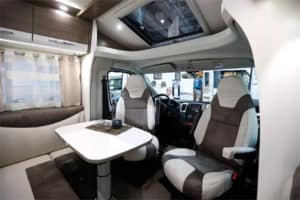 Drive area, Iridium motorhome