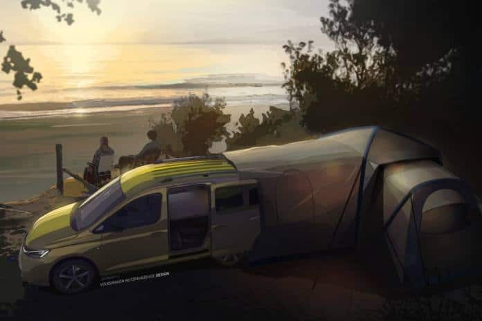 Volkswagen wil soon debut a new minivan that expands.