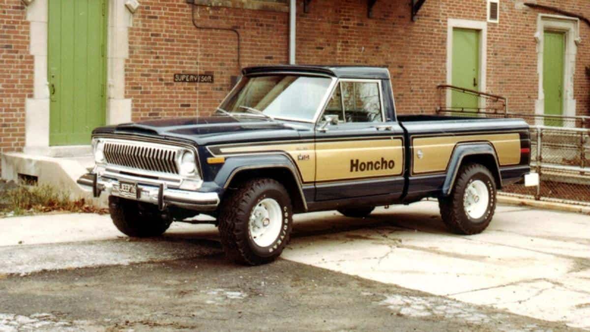 Rare Jeep Honcho pickup truck was once the boss