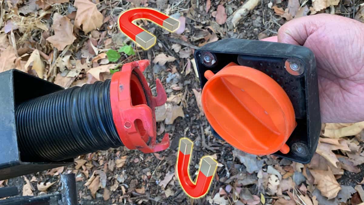 The amazing disappearing sewer hose. Don’t let it happen to you!