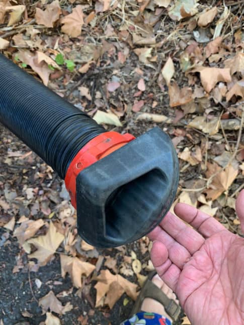 Camco magnetic sewer hose cap