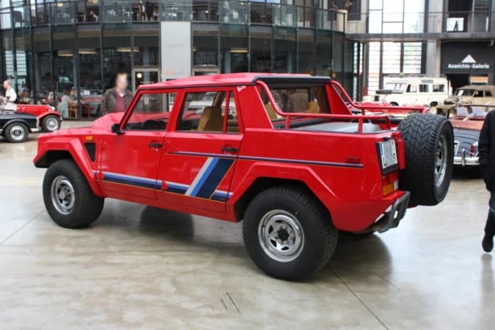 The Lamborghini LM002 pickup truck didn't last long and only 301 were made.