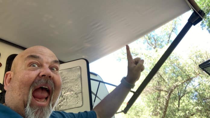 RV awning