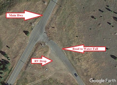 Junction in road