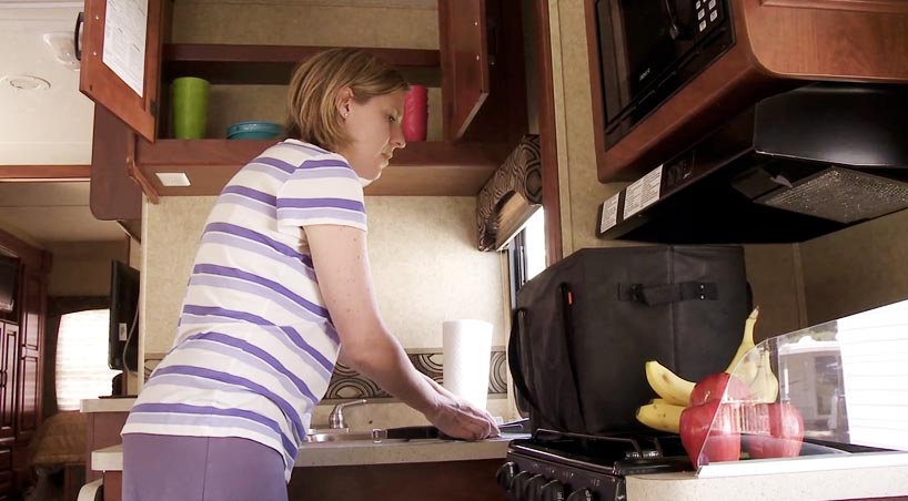 Road vibrations damage RV interior. Watch for these things!
