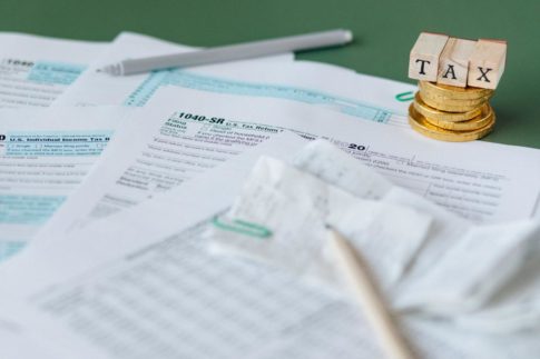 Tax papers and state residency information