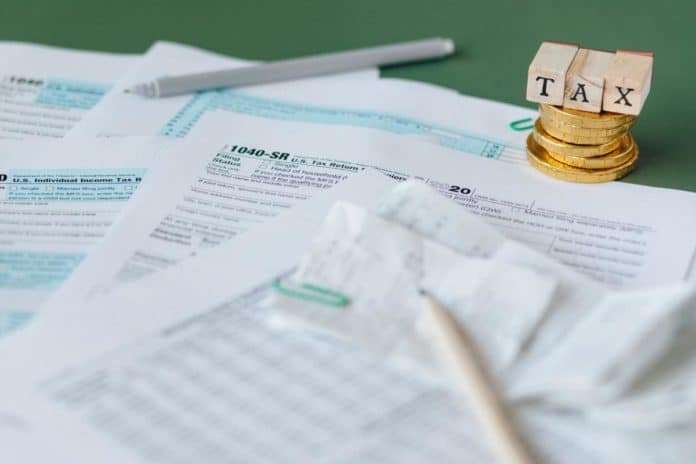 Tax papers and state residency information