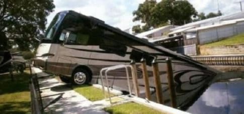 rv in the pool