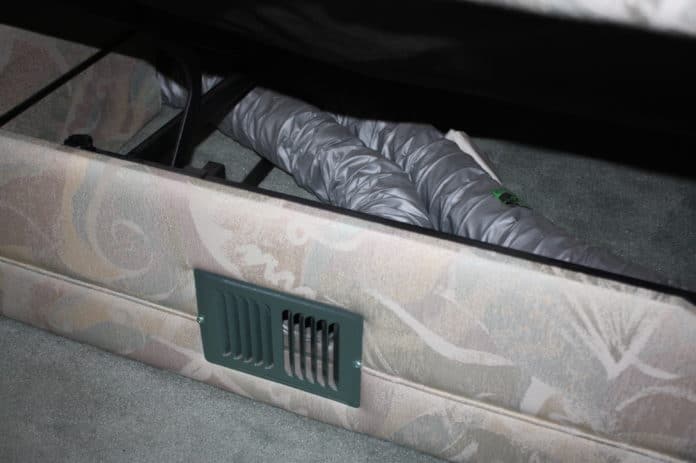 furnace vents in an RV. Prevent any rodents from getting in!