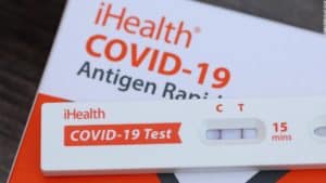 after testing positive for COVID-19