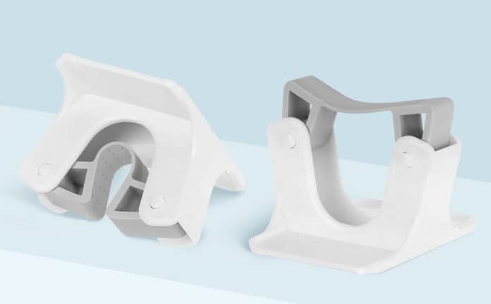 A pair of broom holders