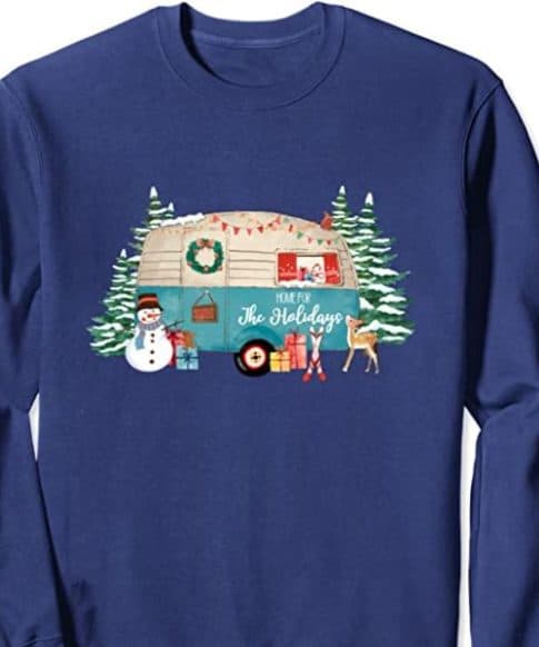 Home for the Holidays RV Christmas shirt