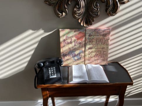 A bible sits in most rooms at Hotel Red Bay