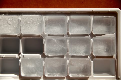 An ice cube tray