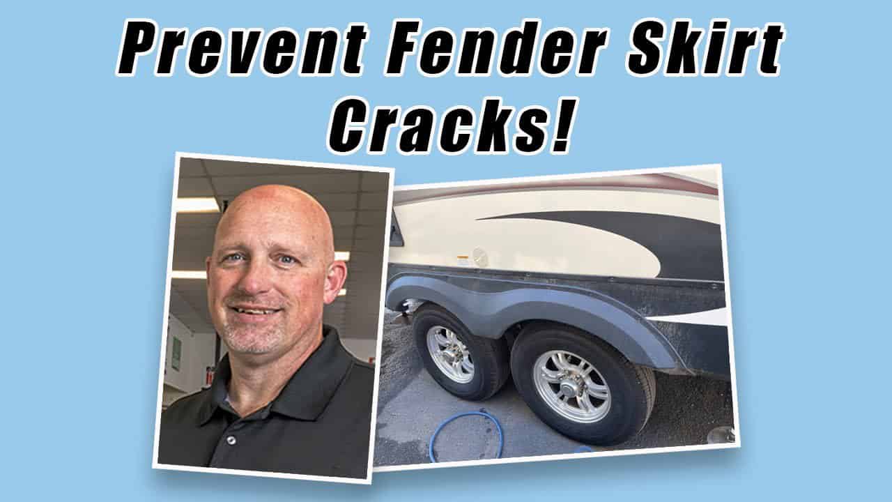 Ways you can prevent RV fender skirt cracks