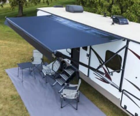 The Lippert solar awning