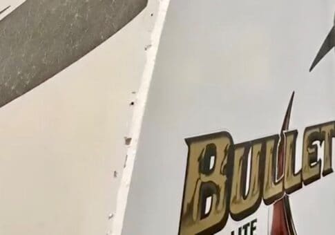 RV front cap damage