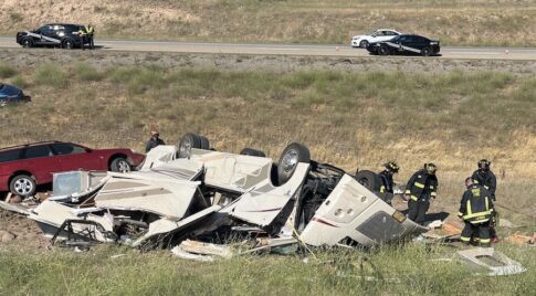 motorhome crash near Boise
