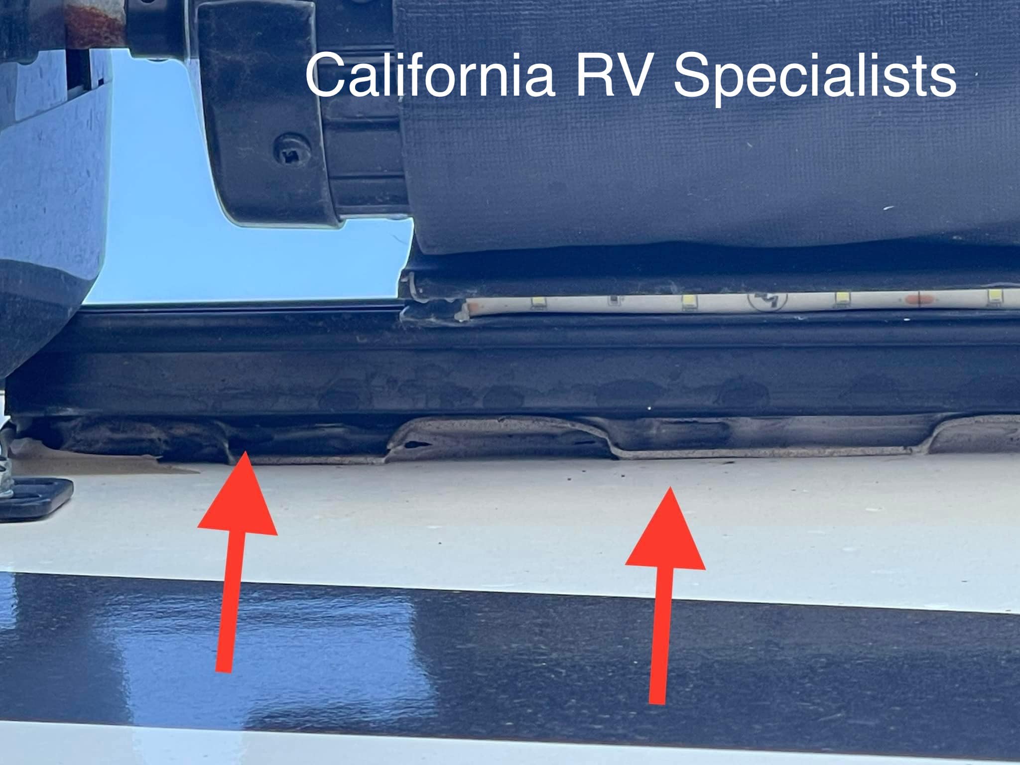 How to secure an RV awning rail and avoid unwanted detachment