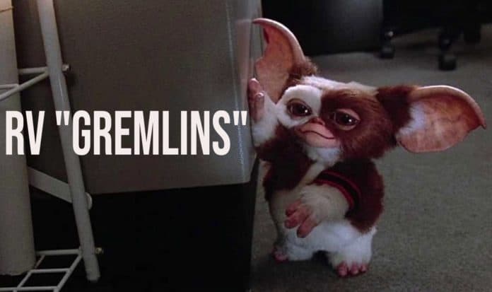 RV gremlins are messing around with black tank sensors!