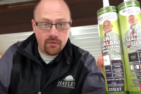RV roof sealants