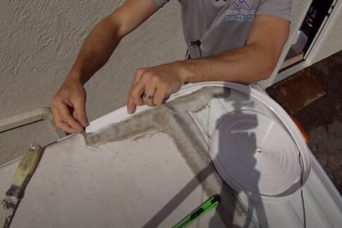 RV vinyl trim
