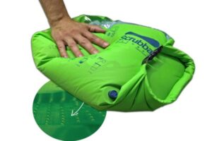 Scrubba bag, laundry washboard in a bag