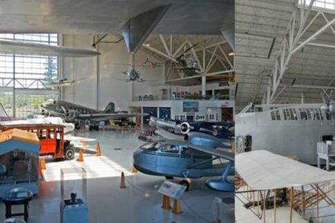 Evergreen space and aviation museum
