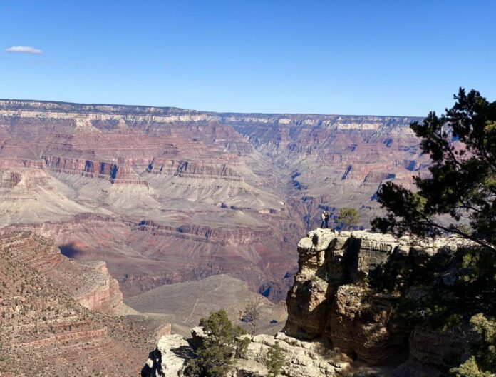 A photo of the Grand Canyon, which is a great place to RV in the off-season