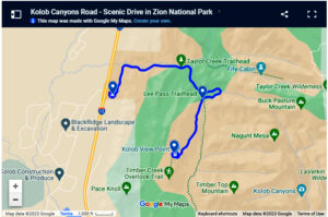 Kolob Canyons Road is closed
