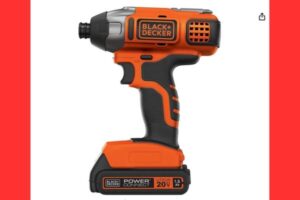 Black and Decker Impact Driver Drill