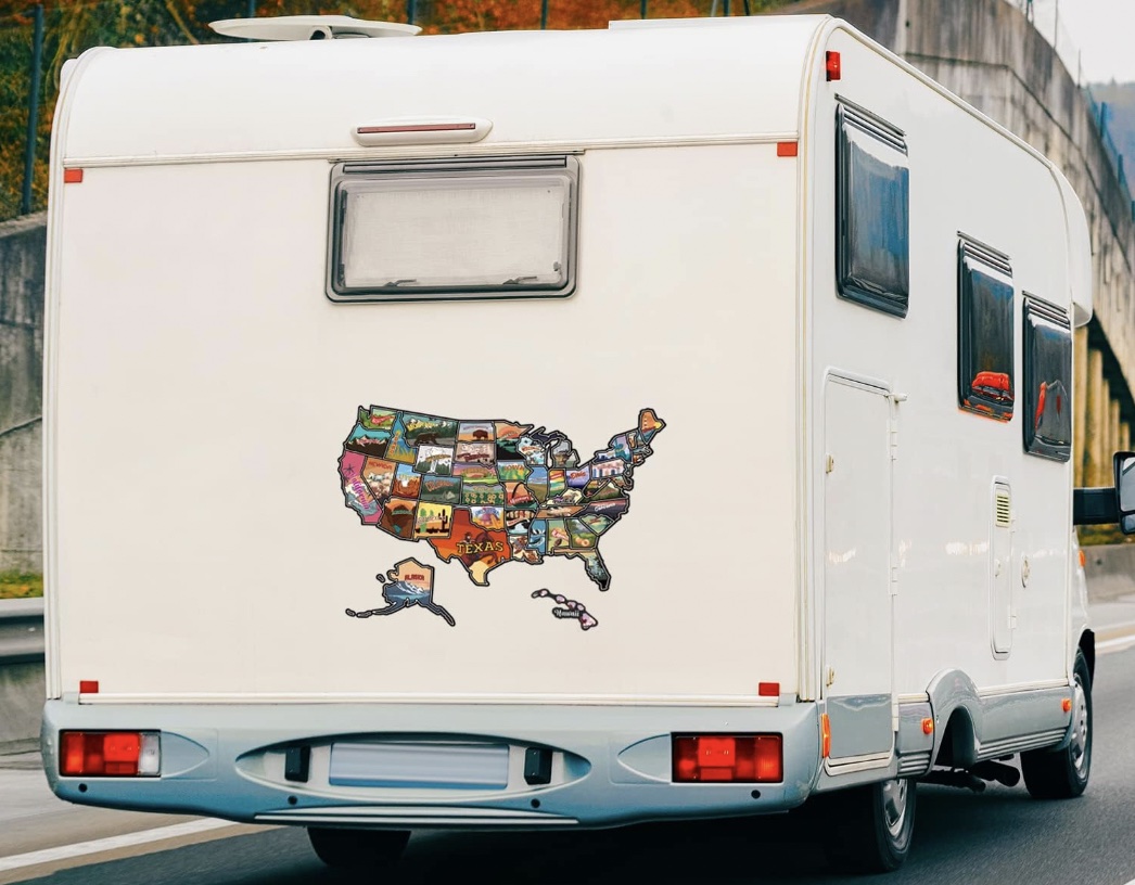 How many states have you visited in your RV?