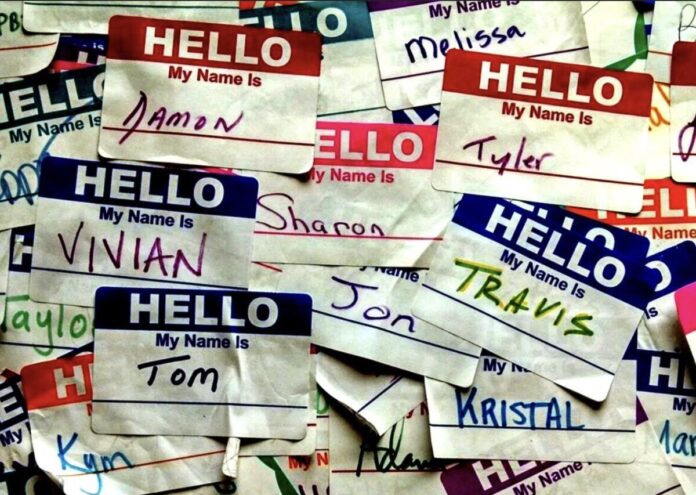 A bunch of name tags. Does your RV have a name?