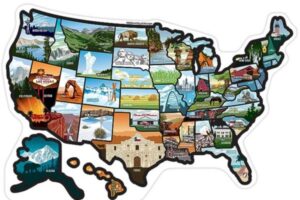 Gifts for RVers - RV sticker map