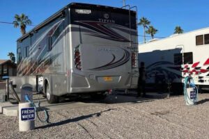 RV service station