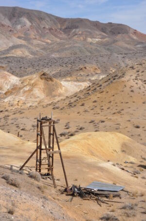 Head frame of Poinsettia Mine