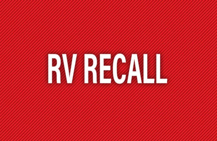 RV recall graphic