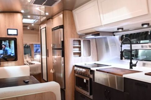Airstream Pottery barn special edition interior