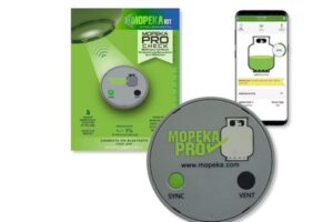 Propane tank indicators