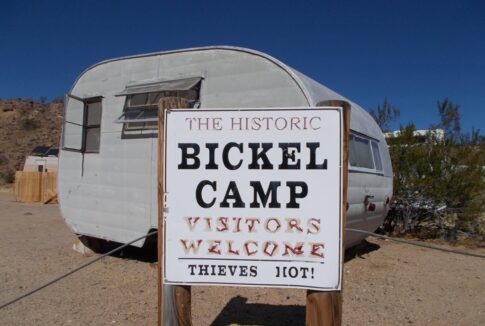 Bickel Camp welcome sign