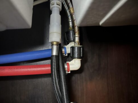 Pex Water Connection To Faucet