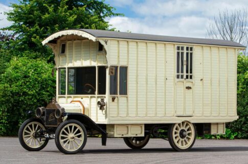 The exterior of the 1914 Ford Model T Caravan