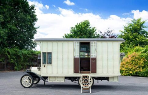 The exterior of the 1914 Ford Model T Caravan