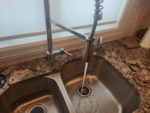 Kitchen Faucet Working