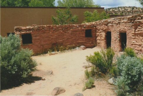 Coombs site ruins while RVing Capitol Reef National Park
