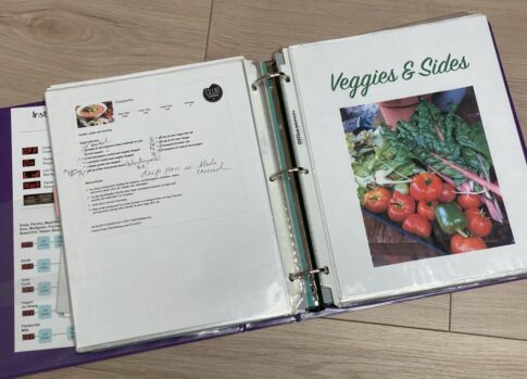 making an on the road cookbook