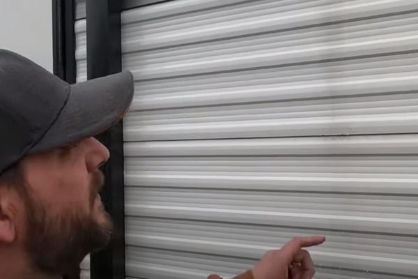 black streaks on an RV
