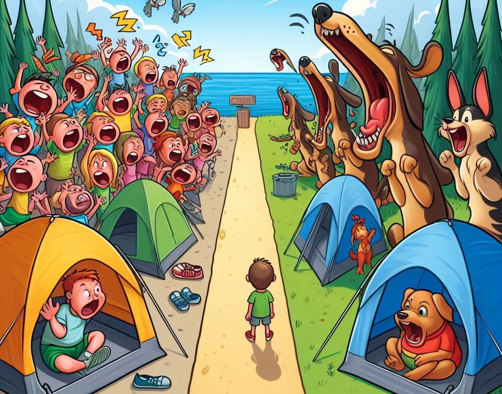 Would you rather park next to barking dogs or noisy children?