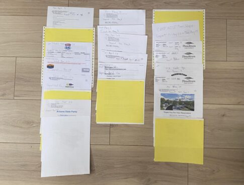 RV trip planning
